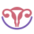 Uterus icon for progesterone treatment information
